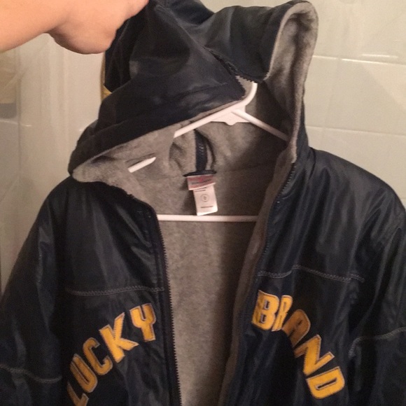 Warm lucky brand coat jacket XL 20 zip fleece - Picture 9 of 9